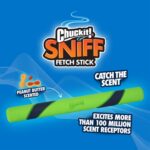 Chuckit Sniff Fetch Stick Pindakaasgeur - 28 x 3 x 2,5 cm