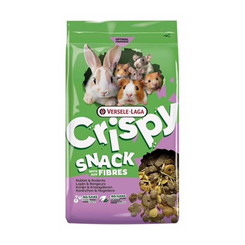 Versele-Laga Crispy Snack Met Vezels - 550 g