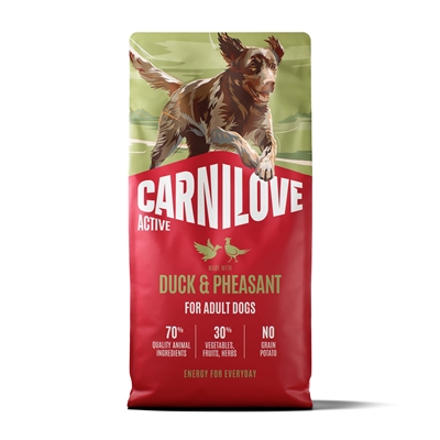 456705.jpg Carnilove Active Adult All Breeds Duck / Pheasant - 12 kg