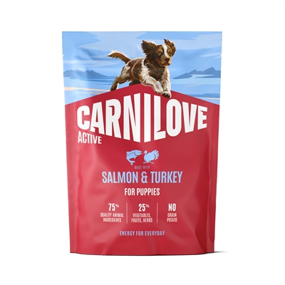 Carnilove Active Puppy Salmon / Turkey - 1,5 kg