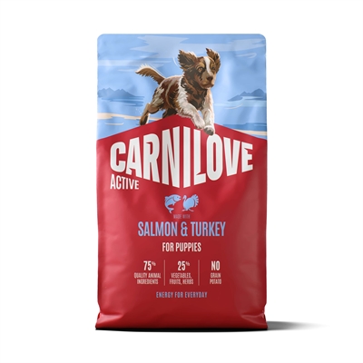 Carnilove Active Puppy Salmon / Turkey - 4 kg