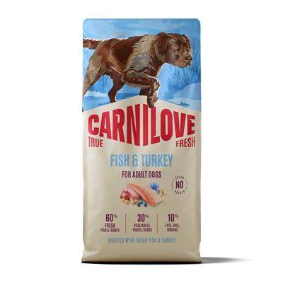Carnilove True Fresh Adult All Breeds Fish / Turkey - 12 kg
