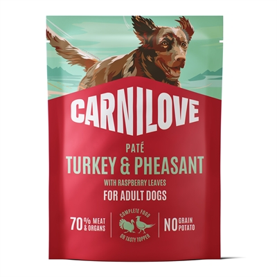 Carnilove Pouch Turkey / Pheasant / Raspberry Leaves - 12 x 300 g
