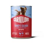 Carnilove Can Puppy Salmon / Turkey - 6 x 400 g
