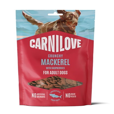 Carnilove Crunchy Snack Mackerel / Raspberries - 200 g