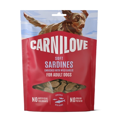 Carnilove Soft Snack Sardines / Wild Garlic - 200 g