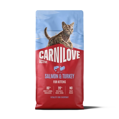 Carnilove Active Kitten Salmon / Turkey - 6 kg