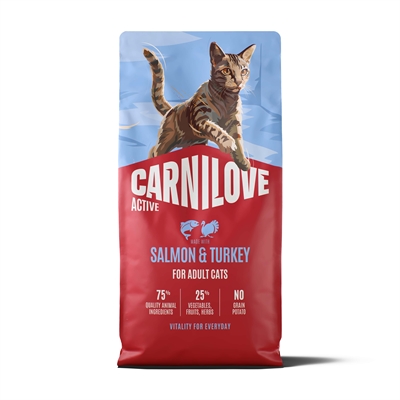 Carnilove Active Adult All Breeds Salmon / Turkey - 6 kg
