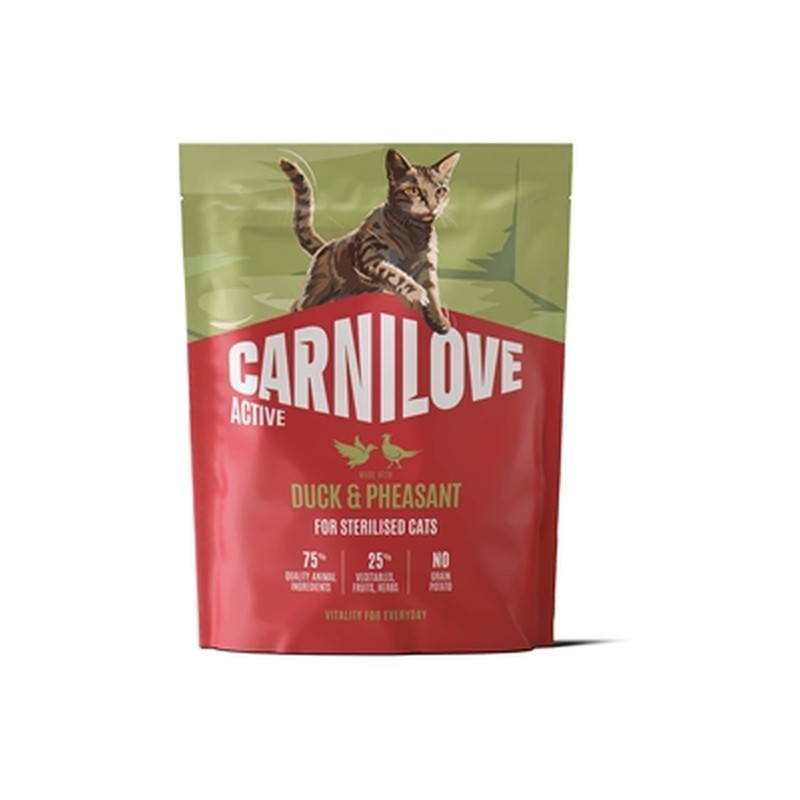 Carnilove Active Adult Sterilised All Breeds Duck / Pheasant - 400 g
