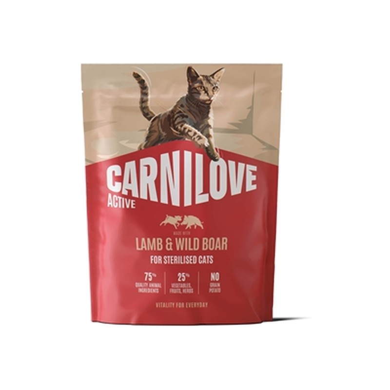Carnilove Active Adult Sterilised All Breeds Lamb / Wild Boar - 400 g