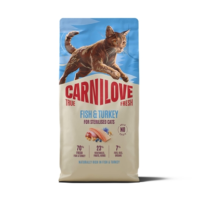 Carnilove True Fresh Adult Sterilised All Breeds Fish / Turkey - 6 kg