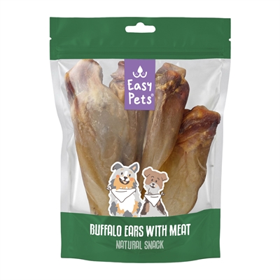456804.jpg Easypets Buffalo Oren Met Vlees - 4 stuks