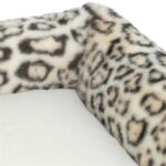 Trixie Hondenmand Leo Hoekig Panterprint Creme - 80 x 60 cm
