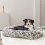 Trixie Hondenmand Leo Hoekig Panterprint Creme - 100 x 70 cm