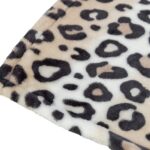Trixie Hondendeken Leo Softpluche Panterprint Creme - 150 x 100 cm