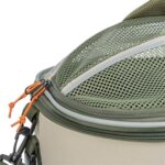 Trixie Fietsmand Voor Bagagedrager Polyester Olijfgroen / Beige - 46 x 33 x 40 cm