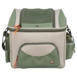 Trixie Fietsmand Voor Stuur Polyester Olijfgroen / Beige - 48 x 34 x 40 cm