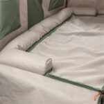 Trixie Autobeschermdeken Met Omkeerbare Hoes Olijfgroen / Beige - 161 x 210 cm