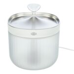 Trixie Drinkfontein Aqua Clear Kunststof / Rvs Wit - 18 x 18 x 16 cm