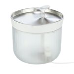 Trixie Drinkfontein Aqua Clear Kunststof / Rvs Wit - 18 x 18 x 16 cm