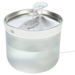 Trixie Drinkfontein Aqua Clear Kunststof / Rvs Wit - 18 x 18 x 16 cm