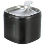 Trixie Drinkfontein Aqua Pure Kunststof / Rvs Zwart - 18 x 18 x 14,5 cm