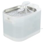 Trixie Drinkfontein Aqua Square Kunststof / Rvs Wit - 23,5 x 16 x 15,5 cm