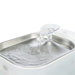 Trixie Drinkfontein Aqua Square Kunststof / Rvs Wit - 23,5 x 16 x 15,5 cm