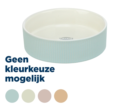 456881.jpg Trixie Voerbak / Drinkbak Keramiek Assorti - 12 x 12 x 3,5 cm