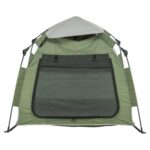 Trixie Hondentent Pop-Up Olijfgroen / Beige - 100 x 100 x 80 cm