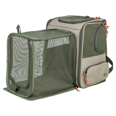 456901.jpg Trixie Rugzak Rocco Maximaal 10 Kg Beige / Olijfgroen - 40 x 30 x 42 cm
