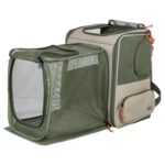 Trixie Rugzak Rocco Maximaal 10 Kg Beige / Olijfgroen - 40 x 30 x 42 cm
