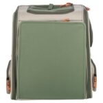 Trixie Rugzak Rocco Maximaal 10 Kg Beige / Olijfgroen - 40 x 30 x 42 cm