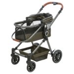Trixie Hondenbuggy Maximaal 22 Kg Olijfgroen - 56 x 100 x 101 cm