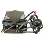 Trixie Hondenbuggy Maximaal 22 Kg Olijfgroen - 56 x 100 x 101 cm