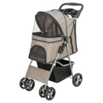 Trixie Hondenbuggy Maximaal 15 Kg Taupe - 47 x 80 x 100 cm
