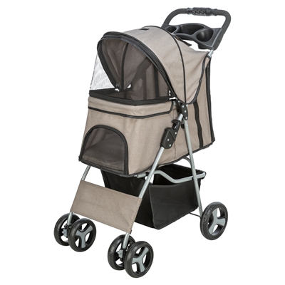 456905.jpg Trixie Hondenbuggy Maximaal 15 Kg Taupe - 47 x 80 x 100 cm