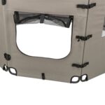 Trixie Opvouwbare Ren 8 Elementen Grijs / Zwart - 59 x 78 cm