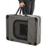 Trixie Opvouwbare Ren 8 Elementen Grijs / Zwart - 59 x 78 cm