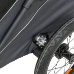 Trixie Fietskar Opvouwbaar Snelvouw Functie Tot 45Kg Grijs - Xl 87,5 x 93/150 x 97 cm