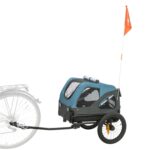 Trixie Fietskar Tot 23 Kg Blauw / Grijs - S 70 x 88/131 x 88 cm