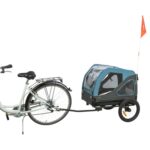 Trixie Fietskar Tot 35 Kg Blauw / Grijs - M 81 x 102/145 x 102 cm