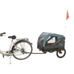 Trixie Fietskar Tot 45 Kg Blauw / Grijs - L 81 x 112/155 x 112 cm