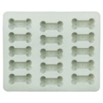 Trixie Bakmat Voor Dierensnacks Botvorm Bpa Vrij Grijs - 24 x 29 cm
