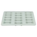 Trixie Bakmat Voor Dierensnacks Botvorm Bpa Vrij Grijs - 24 x 29 cm