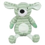 Trixie Hond Met Strepen Pluche Groen - 34 cm