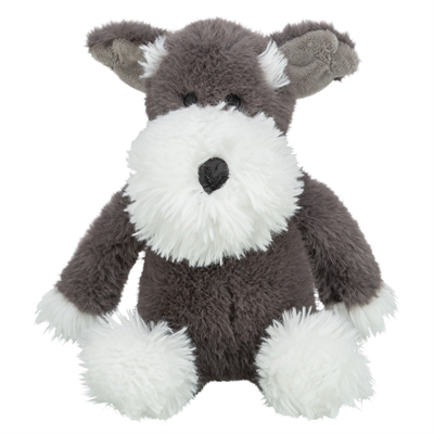 456929.jpg Trixie Hond Met Snor Pluche Grijs - 38 cm