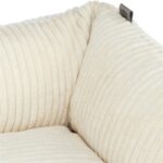Trixie Vital Hondenmand Jonna Hoekig Ribfluweel Creme - 80 x 60 cm