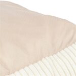 Trixie Vital Hondenmand Jonna Hoekig Ribfluweel Creme - 80 x 60 cm