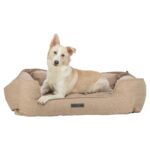 Trixie Vital Hondenmand Liano Orthopedisch Hoekig Zand - 100 x 80 cm